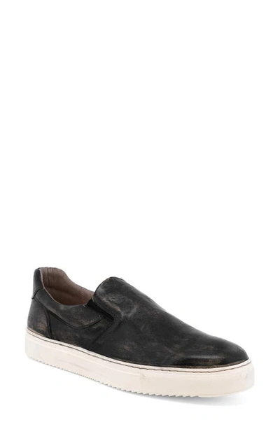 Bed Stu Harry Slip-on In Black Handwash