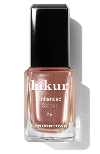 Londontown Nail Color In Boozy Brunch (light Copper Shimmer)