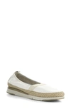 Bos. & Co. Fastest Slip-on Shoe In Off White Volvo