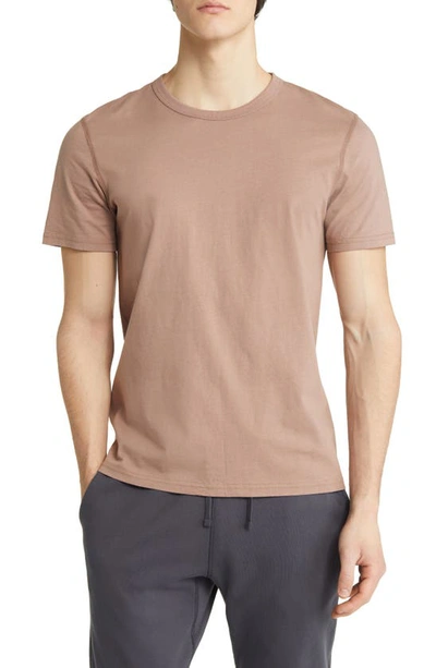 Reigning Champ Lightweight Jersey T-shirt In Desert Rose