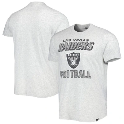 47 ' Heathered Gray Las Vegas Raiders Dozer Franklin Lightweight T-shirt