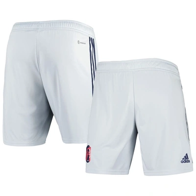 Adidas Originals Adidas Gray St. Louis City Sc 2023 Away Aeroready Authentic Shorts