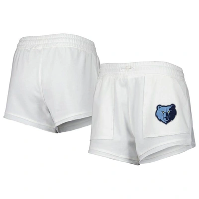 Concepts Sport White Memphis Grizzlies Sunray Shorts