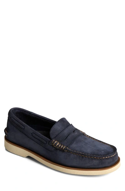 Sperry Authentic Original Boat Shoe In Navy