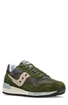 Saucony Shadow 5000 Essential Sneaker In Green/ Grey