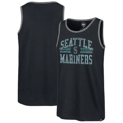 47 ' Navy Seattle Mariners Winger Franklin Tank Top