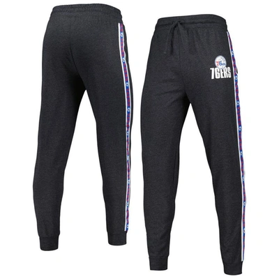Concepts Sport Charcoal Philadelphia 76ers Team Stripe Jogger Pants
