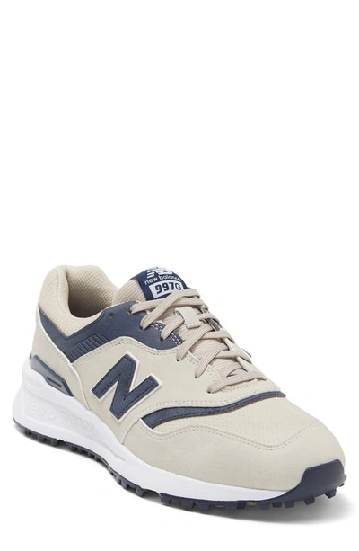 New Balance Golf 997 Sl Waterproof Golf Shoe In Sand