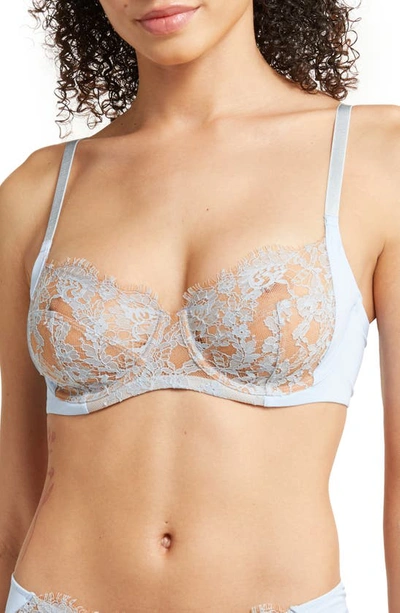 Skarlett Blue Entice Underwire Full Coverage Bra In Sky/ Ginger
