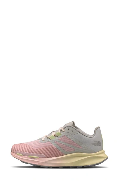 The North Face Vectiv Eminus Running Shoe In Purdy Pink/ Tin Grey