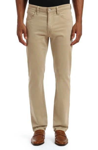 34 Heritage Courage Straight Leg Pants In Aluminum Twill