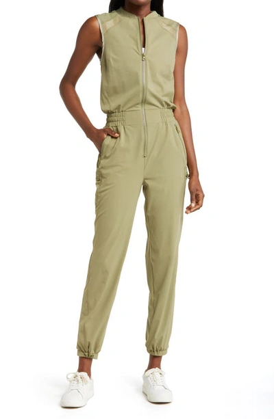 Blanc Noir Indicator Jumpsuit In Olive Drab