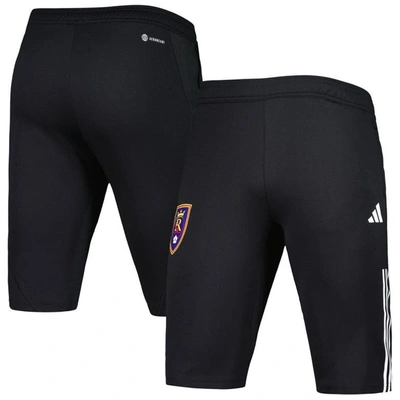 Adidas Originals Adidas Black Real Salt Lake 2023 On-field Training Aeroready Half Pants