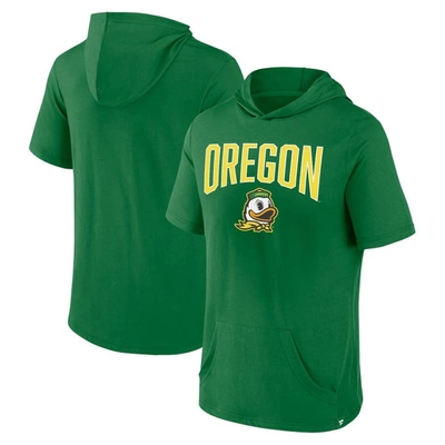 Fanatics Branded Green Oregon Ducks Outline Lower Arch Hoodie T-shirt
