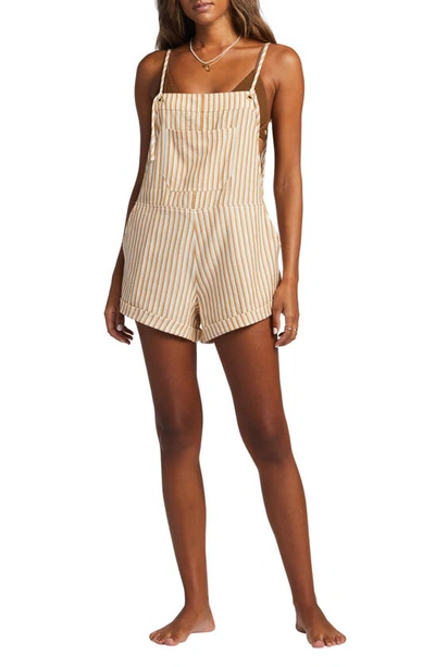 Billabong Wild Pursuit Overalls In So Tan