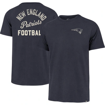 47 ' Navy New England Patriots Turn Back Franklin T-shirt