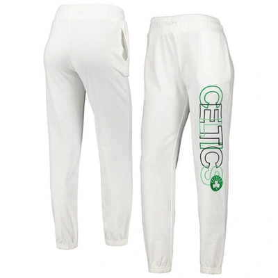 Concepts Sport White Boston Celtics Sunray Pants