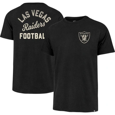 47 ' Black Las Vegas Raiders Turn Back Franklin T-shirt