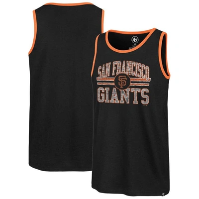 47 Brand '47 Black San Francisco Giants Winger Franklin Tank Top