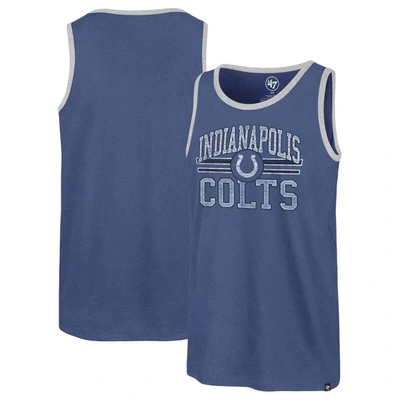 47 '  Blue Indianapolis Colts Winger Franklin Tank Top