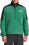 The North Face Polartec® Half Zip Jacket In Deep Grass Green