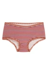 Free People Intimately Fp Hipster Panties In Espresso Combo