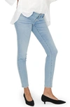 Hatch The Under The Bump Slim Maternity Jeans In Light Wash