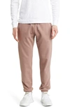 Reigning Champ Midweight Cotton Terry Cuffed Sweatpants In Desert Rose