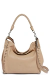 Aimee Kestenberg Zen Leather Hobo In Almond