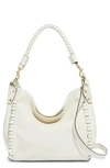 Aimee Kestenberg Zen Leather Hobo In Vanilla Ice