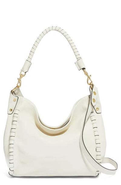 Aimee Kestenberg Zen Leather Hobo In Vanilla Ice