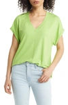 Tommy Bahama Kauai V-neck T-shirt In Tart Apple