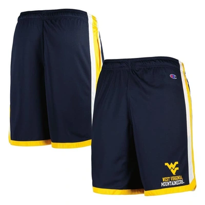 Champion Navy West Virginia Mountaineers Basketball Shorts