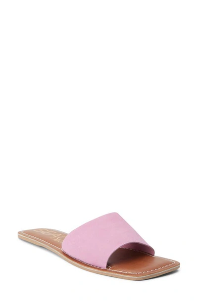 Beach By Matisse Bali Slide Sandal In Hot Pink