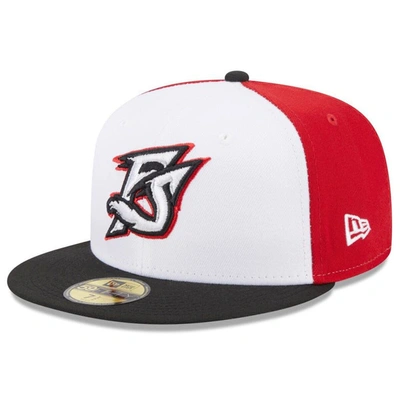 New Era White Richmond Flying Squirrels Authentic Collection Alternate Logo 59fifty Fitted Hat