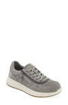 Billy Footwear Comfort Jogger Sneaker In Grey Suede