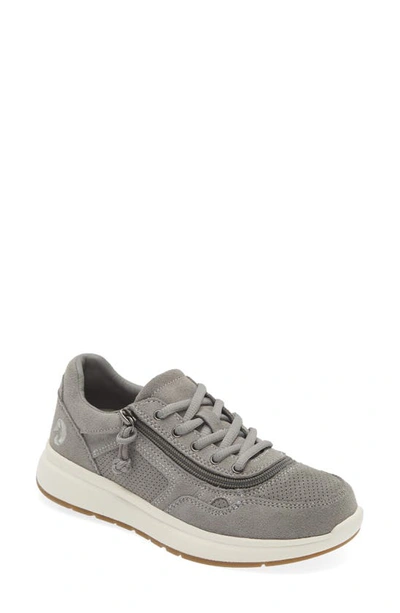 Billy Footwear Comfort Jogger Trainer In Grey Suede