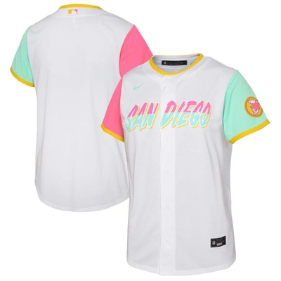 Nike Kids' Toddler  White San Diego Padres 2022 City Connect Replica Team Jersey