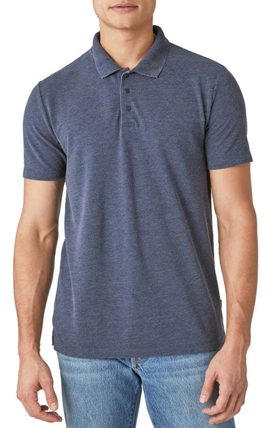 Lucky Brand Venice Burnout Piqué Polo In American N