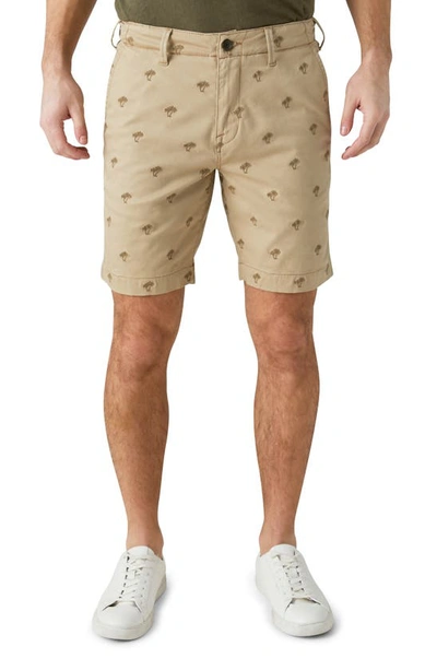 Lucky Brand Stretch Twill Flat Front Shorts