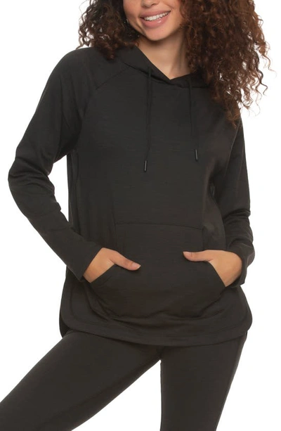 Felina Estero Pullover Hoodie In Heather Black