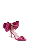 Naturalizer Pnina Tornai For  Amour Ankle Strap Sandal In Pink Satin