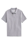 Vineyard Vines Edgartown Piqué Performance Polo In Barracuda