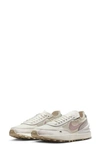 Nike Waffle One Sneaker In Sail/ Pink Oxford/ Phantom