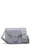 Marc Jacobs The J Marc Small Saddle Bag In Wolf Grey