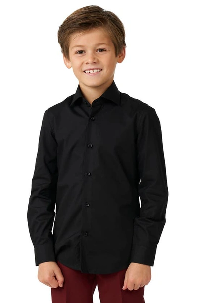 Opposuits Kids' Big Boys Knight Long Sleeves Shirt In Black
