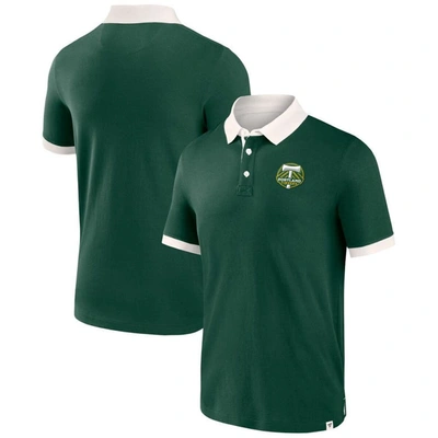 Fanatics Branded Green Portland Timbers Second Period Polo Shirt