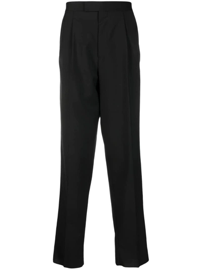 Zegna Straight-leg Satin-trimmed Wool And Mohair-blend Tuxedo Trousers In Beige