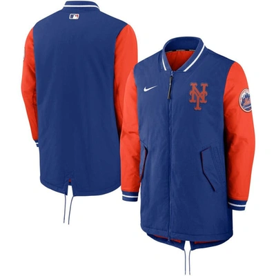 Nike Royal New York Mets Dugout Performance Full-zip Jacket
