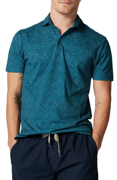Rodd & Gunn Men's Fitzroy Bay Slim Fit Polo Shirt In Turquoise